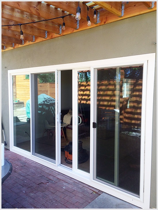 sliding patio door